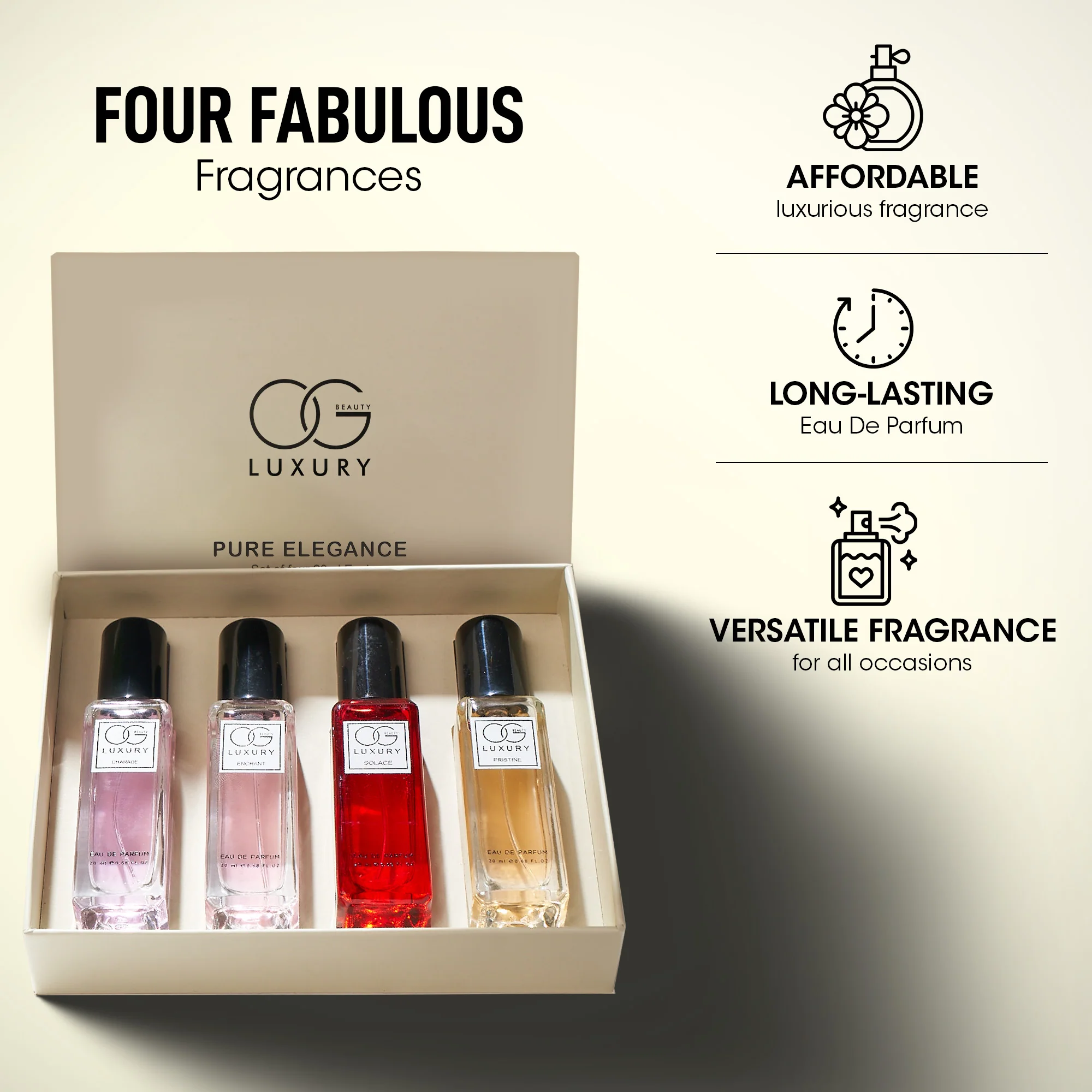 OG Luxury Fragrances Gift Set Pack of 4, 20ml Each - Image 17