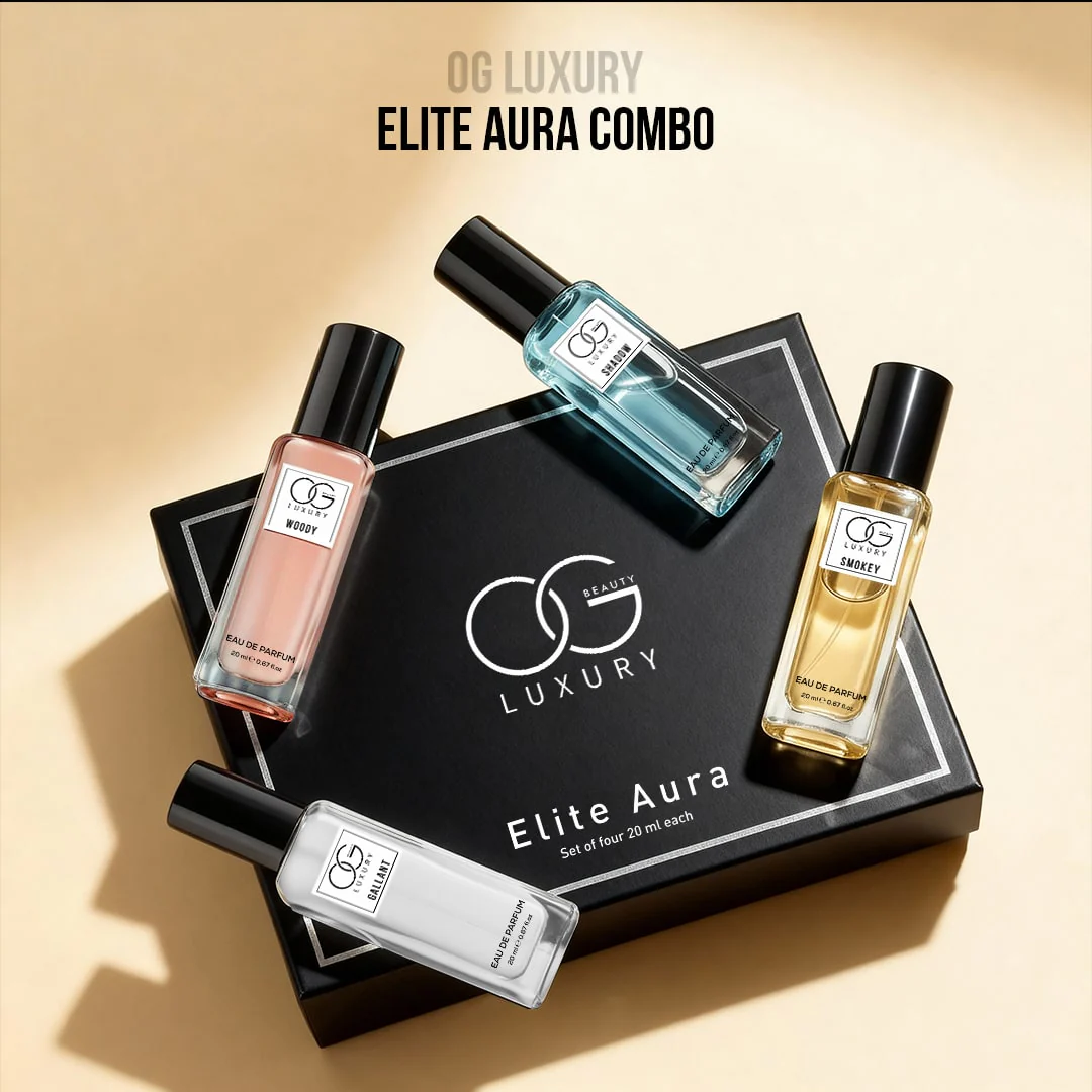 OG Luxury Fragrances Gift Set Pack of 4, 20ml Each - Image 3