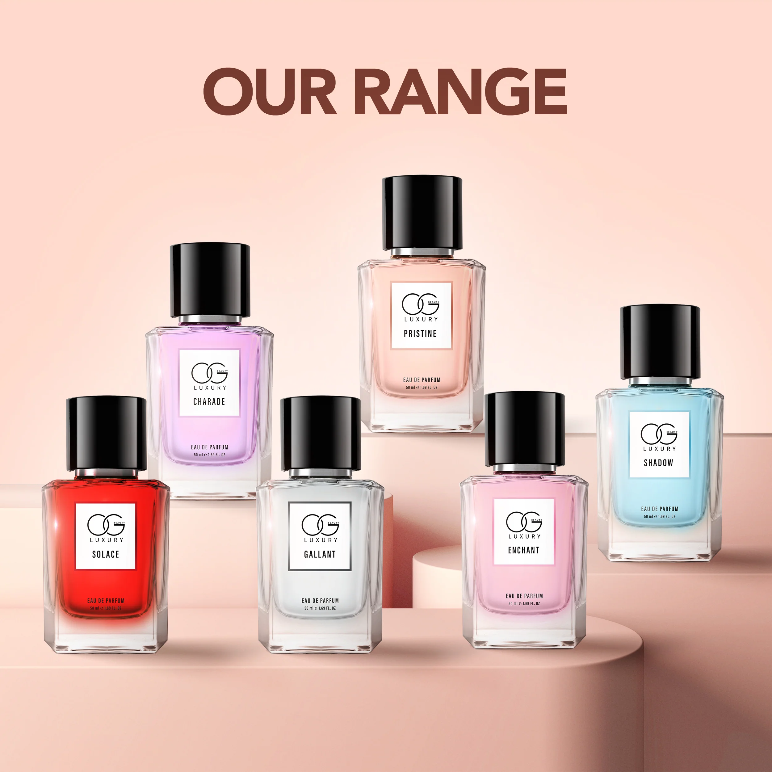 OG BEAUTY Luxury Pristine Eau De Parfum 50ml - Image 5