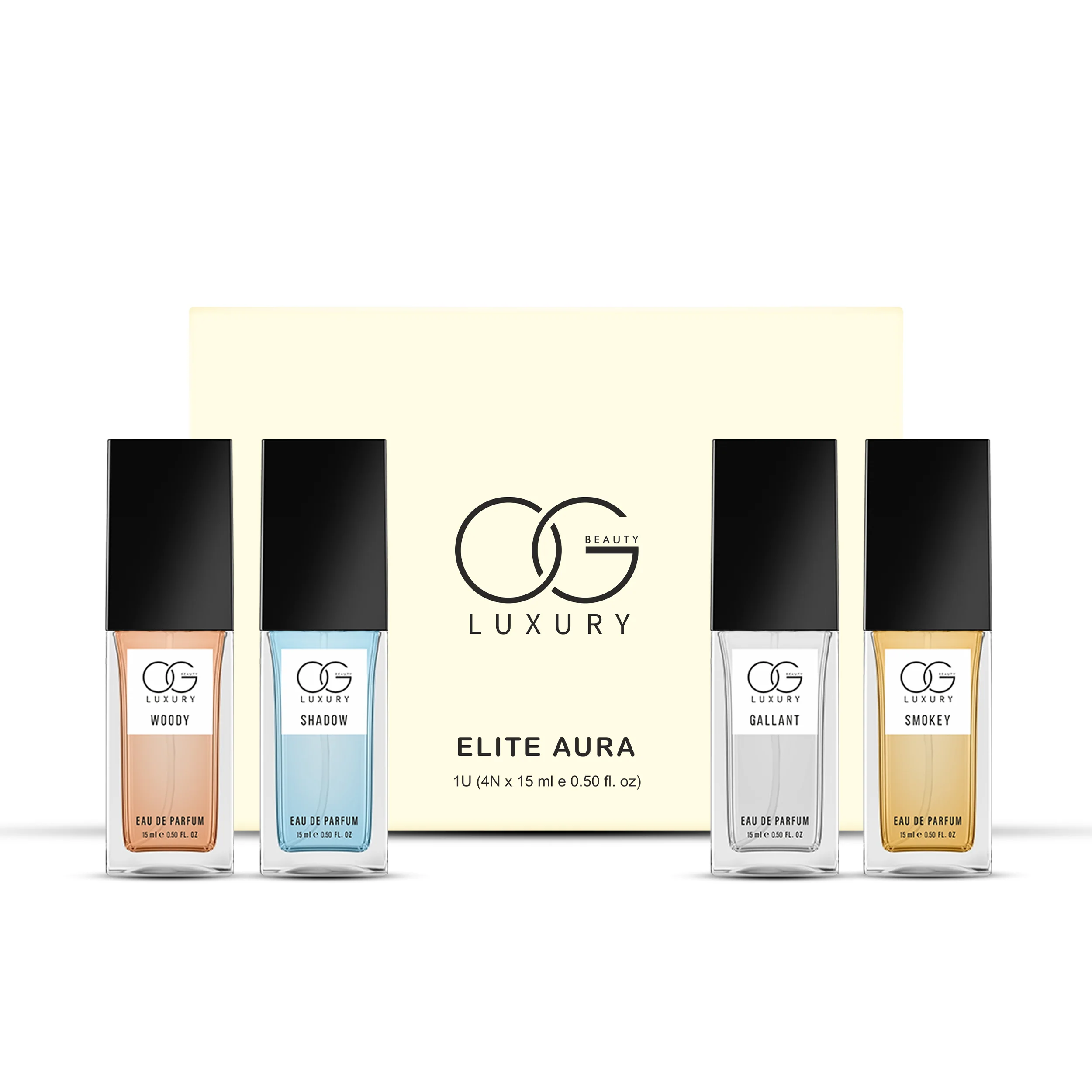 OG BEAUTY Luxury Fragrances Gift Set Pack of 4, 15ml Each - Image 6