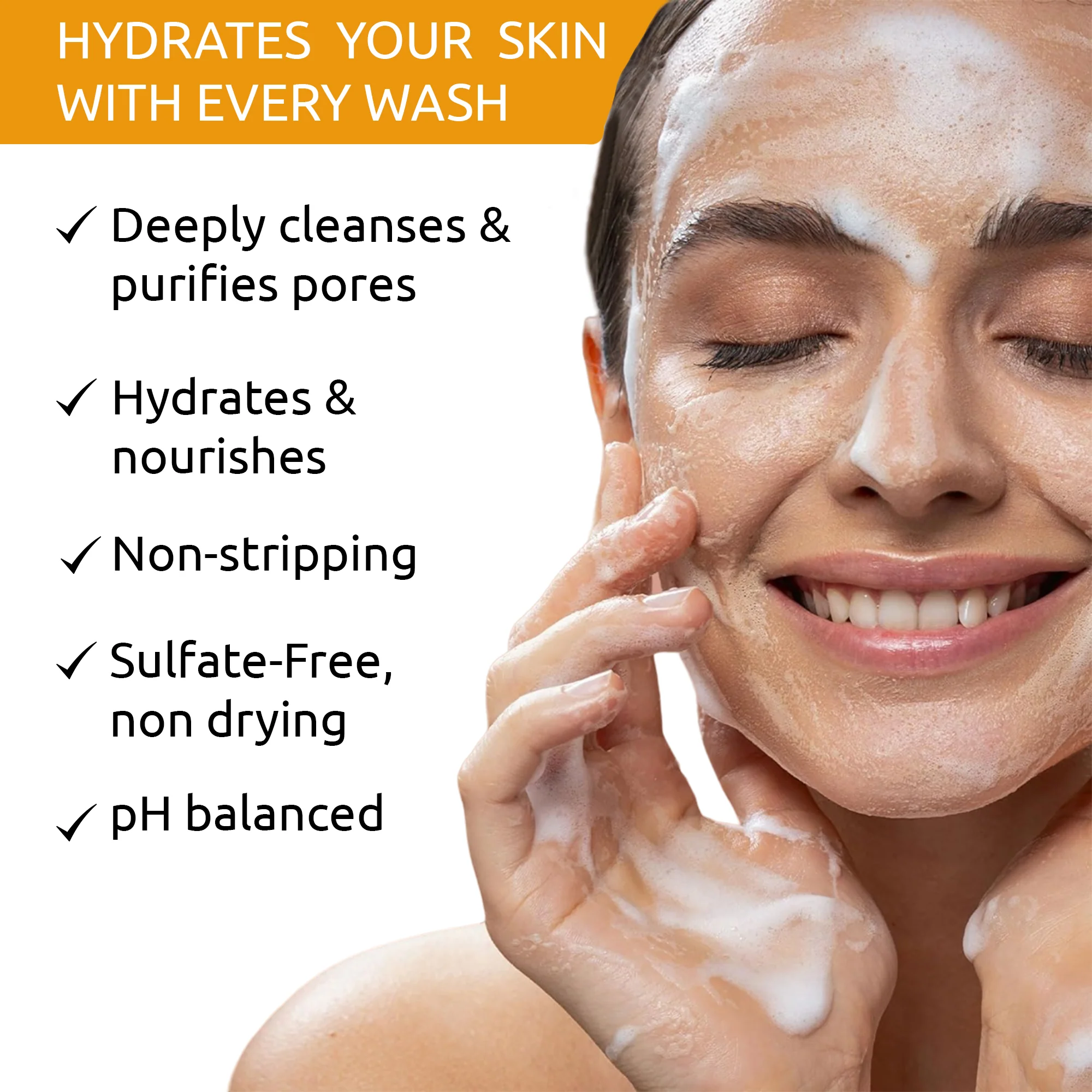 OG BEAUTY Science Ceramide Face Wash 100 ML - Image 4