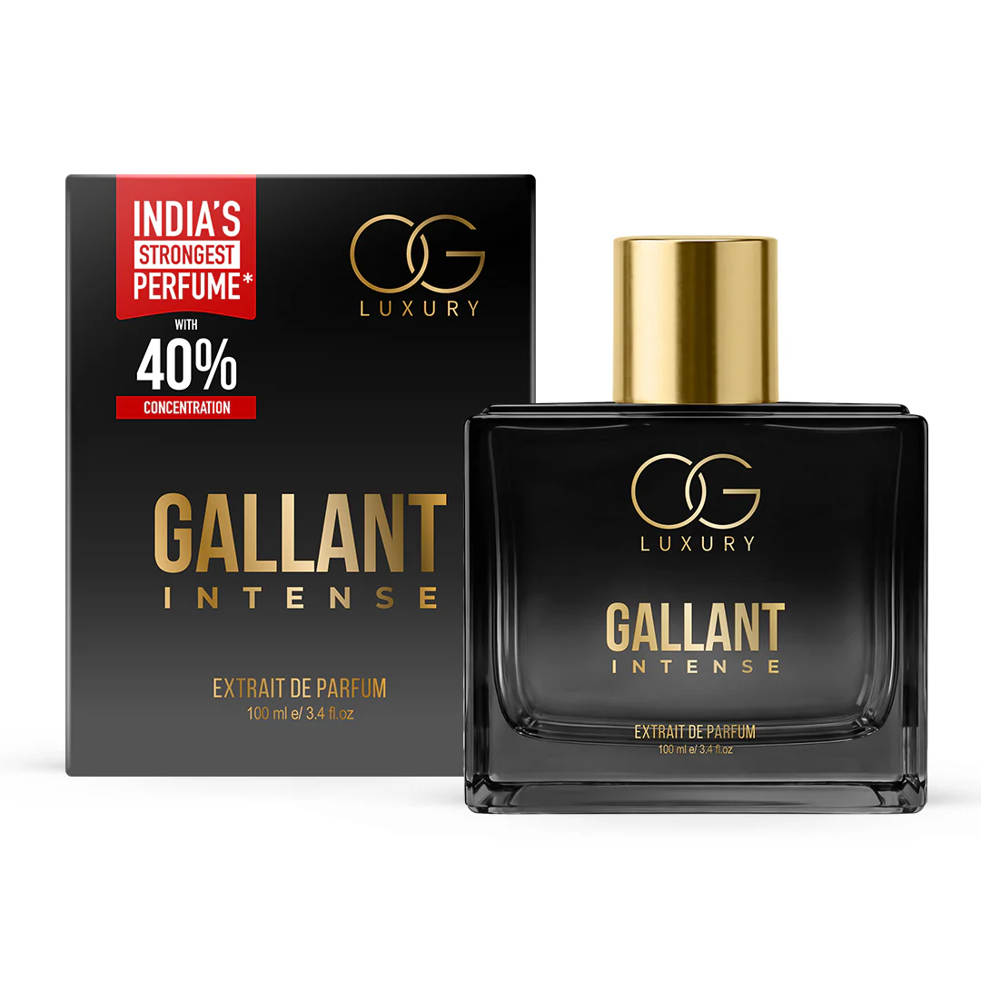 OG Luxury Extrait De Parfum Gallant Intense – India’s First & Strongest Perfume with 40% Concentration, 100 ml - Image 9