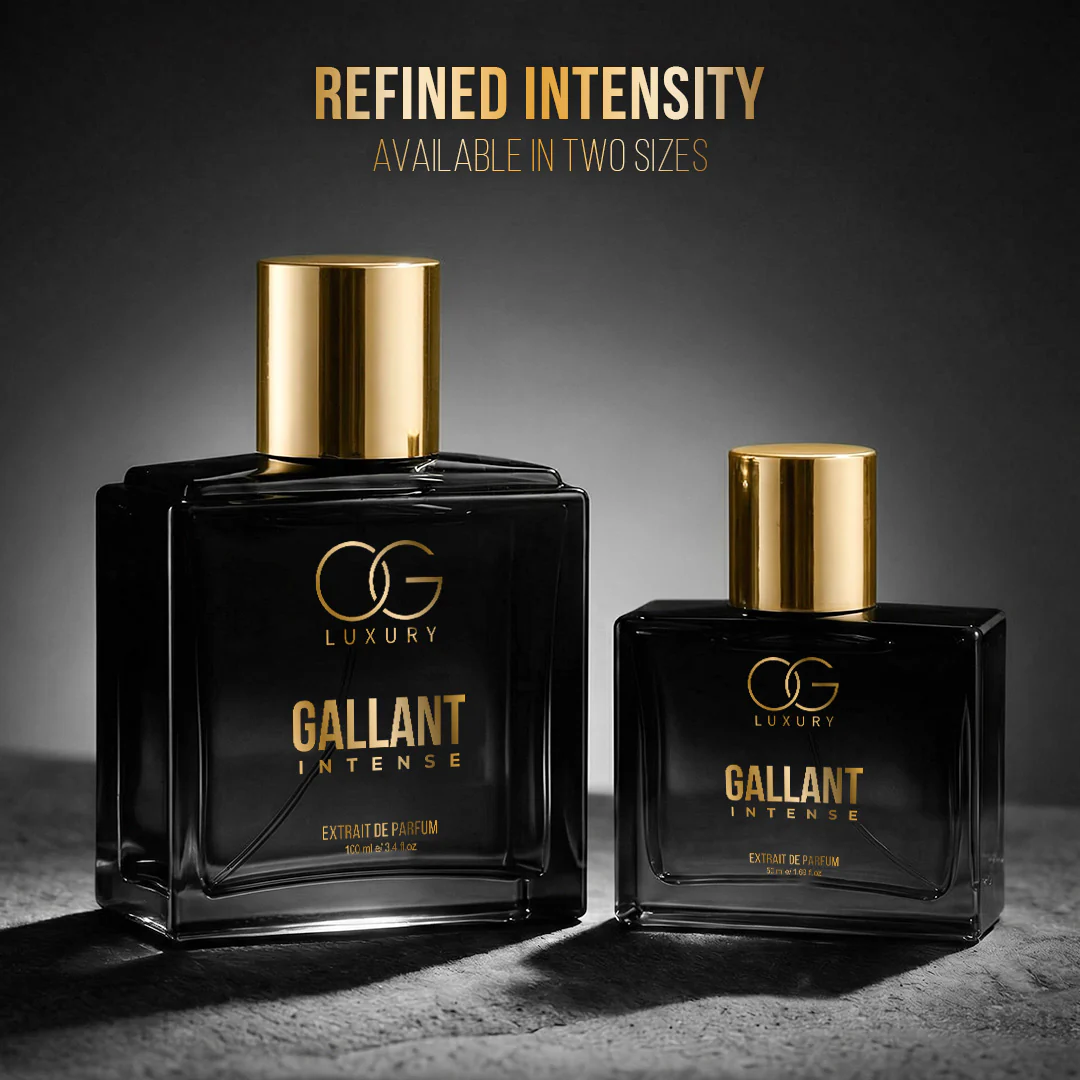 OG Luxury Extrait De Parfum Gallant Intense – India’s First & Strongest Perfume with 40% Concentration, 50 ml - Image 8