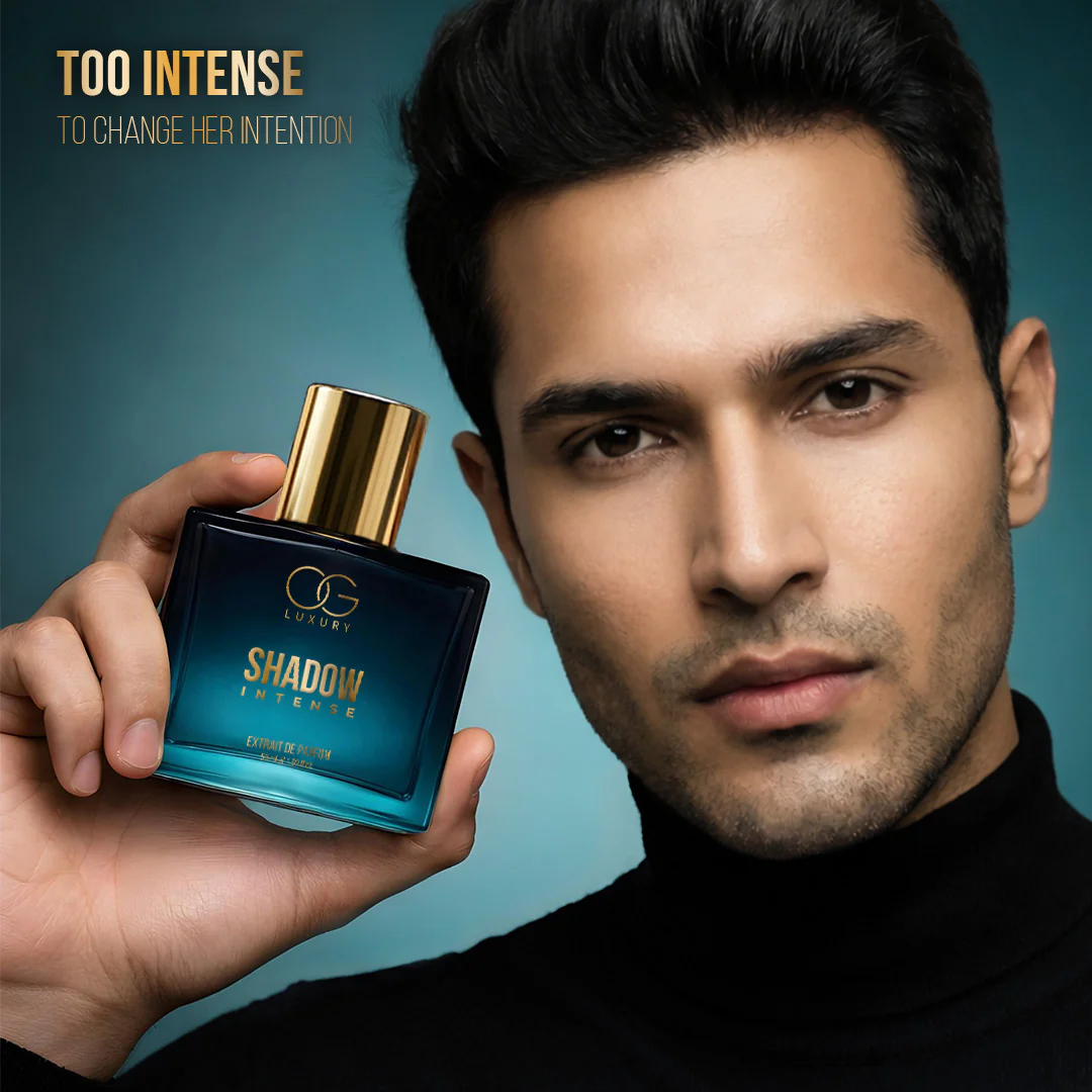 OG Luxury Extrait De Parfum Shadow & Gallant Intense Combo – India’s First & Strongest Perfume with 40% Concentration, 50ml Each - Image 6