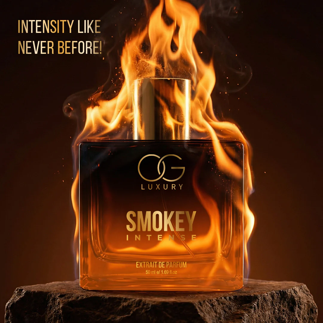 OG Luxury Extrait De Parfum Smokey Intense – India’s First & Strongest Perfume with 40% Concentration, 50 ml - Image 5