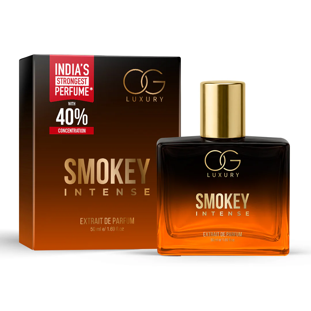 OG Luxury Extrait De Parfum Smokey Intense – India’s First & Strongest Perfume with 40% Concentration, 50 ml - Image 9