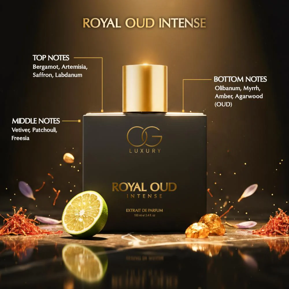 OG Luxury Royal Oud Intense Extrait De Parfum - Premium, Long-Lasting Fragrance with 21% Perfume Oil Concentration - Image 3