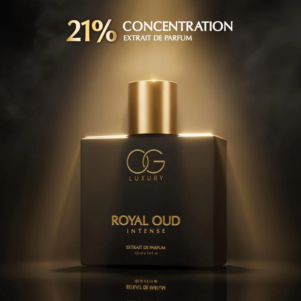 OG Luxury Royal Oud Intense Extrait De Parfum - Premium, Long-Lasting Fragrance with 21% Perfume Oil Concentration - Image 5