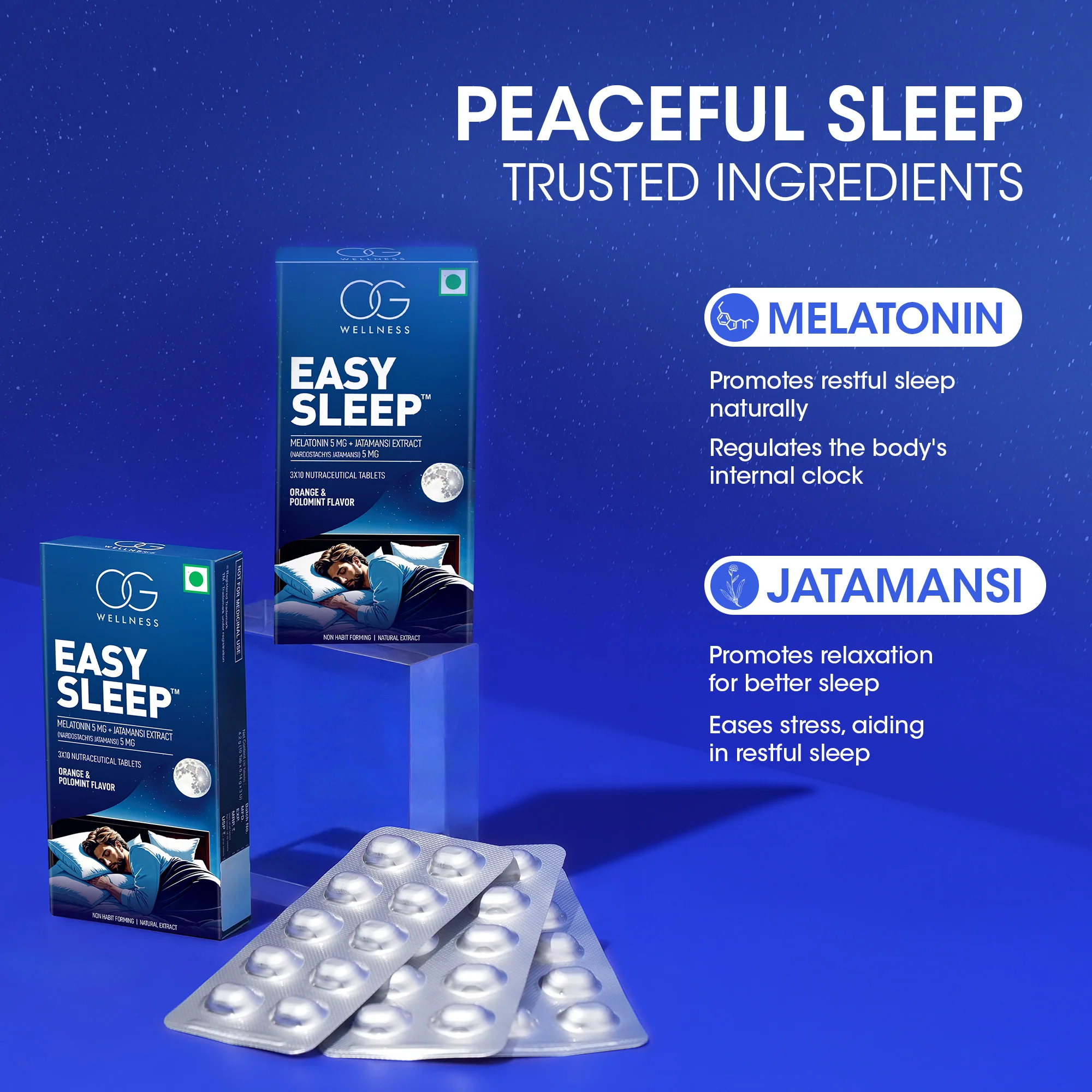 OG WELLNESS Easy Sleep Chewing Mints - 30 Units - Image 4