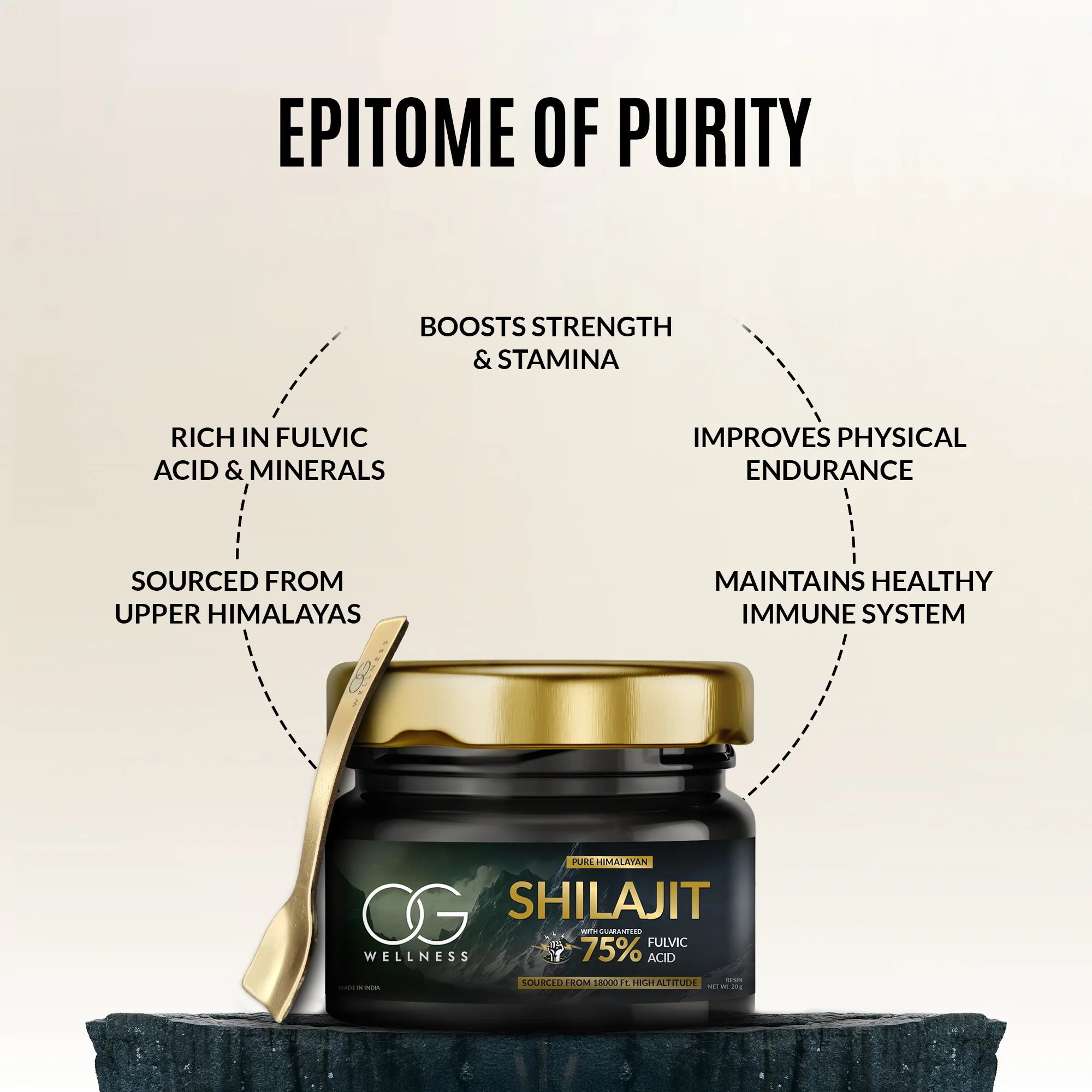 OG Wellness Pure Himalayan Shilajit | Guaranteed 75% Fulvic Acid - 20G - Image 4